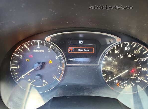 1N4AL3AP4GN324113 2016 NISSAN ALTIMA Белый Вид щитка приборов