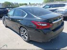 2017 Nissan Altima 2.5 Sr Black vin: 1N4AL3AP4HC281874