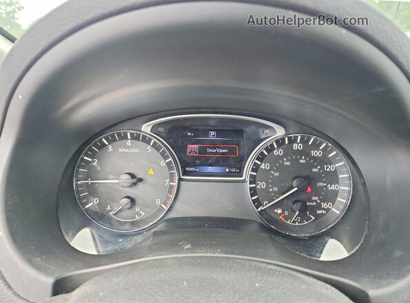1N4AL3AP4JC107132 2018 NISSAN ALTIMA Silver Widok zestawu wskaźników