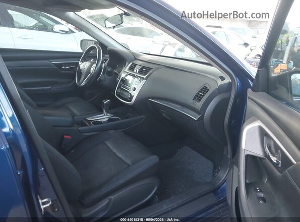 1N4AL3AP4JC120558 2018 NISSAN ALTIMA Blue წინა სალონის ხედი