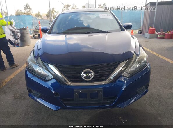 1N4AL3AP4JC120558 2018 NISSAN ALTIMA Blue ხელსაწყოთა პანელის ხედი