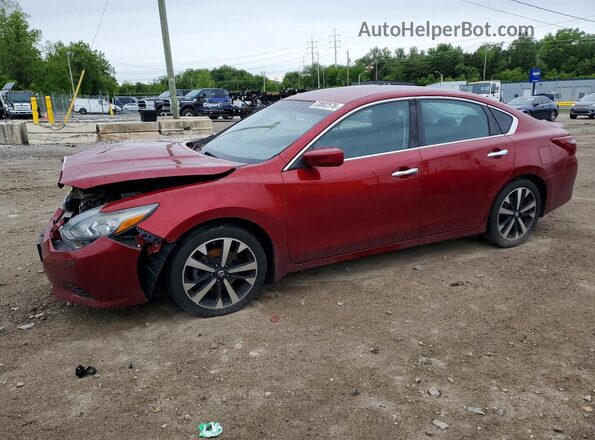 1N4AL3AP4JC121659 2018 NISSAN ALTIMA Red Vista tres cuartos delantera izquierda