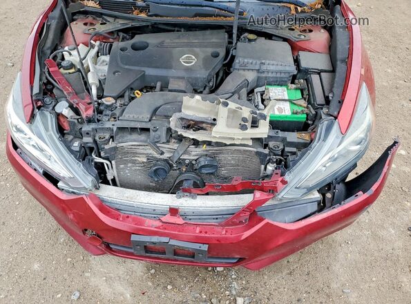 1N4AL3AP4JC121659 2018 NISSAN ALTIMA Red Vista interior trasera