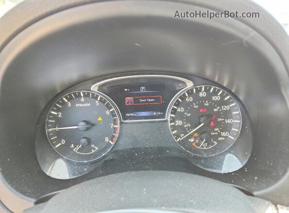 1N4AL3AP4JC136243 2018 NISSAN ALTIMA Silver Սարքավորումների վահանակի տեսք