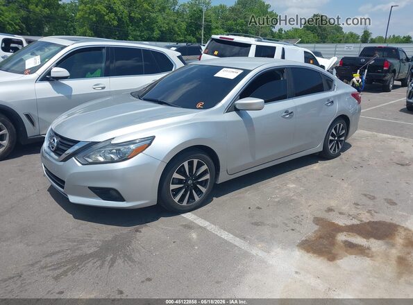 1N4AL3AP4JC163460 2018 NISSAN ALTIMA Серебряный Передняя левая четверть