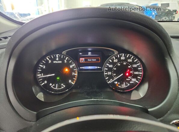 1N4AL3AP4JC195440 2018 NISSAN ALTIMA Black Instrument cluster view