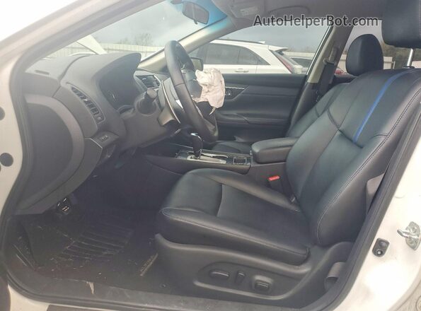 1N4AL3AP4JC474824 2018 NISSAN ALTIMA White Widok wnętrza z przodu