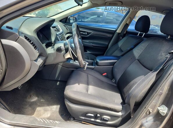 1N4AL3AP5HC168113 2017 NISSAN ALTIMA Gray Widok wnętrza z przodu