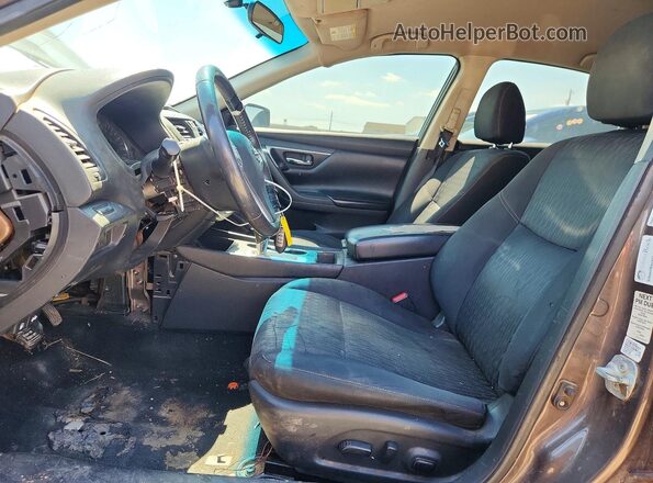 1N4AL3AP5HC188359 2017 NISSAN ALTIMA Коричневый Вид салона спереди