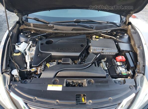 1N4AL3AP5HC262038 2017 NISSAN ALTIMA Черный Вид задней части салона