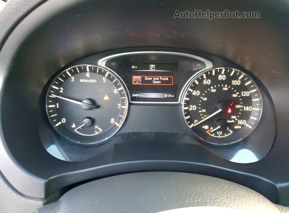 1N4AL3AP5HC262038 2017 NISSAN ALTIMA Черный Вид щитка приборов