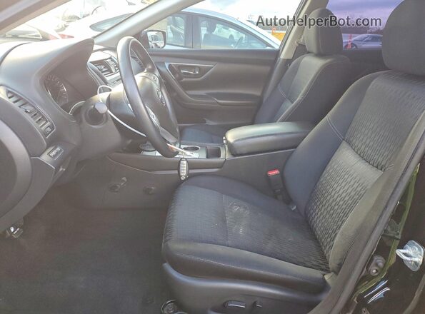 1N4AL3AP5HC262038 2017 NISSAN ALTIMA Черный Вид салона спереди