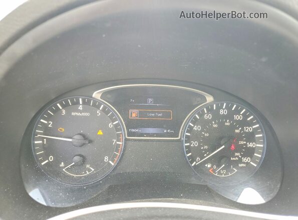 1N4AL3AP5HC264498 2017 NISSAN ALTIMA Gray Vista del cuadro de instrumentos