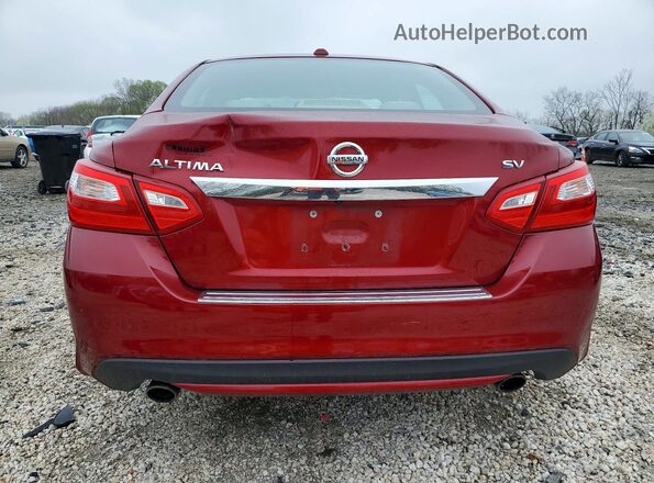 1N4AL3AP5HC267949 2017 NISSAN ALTIMA Красный Вид сзади