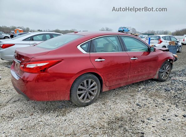 1N4AL3AP5HC267949 2017 NISSAN ALTIMA Красный Задняя правая четверть