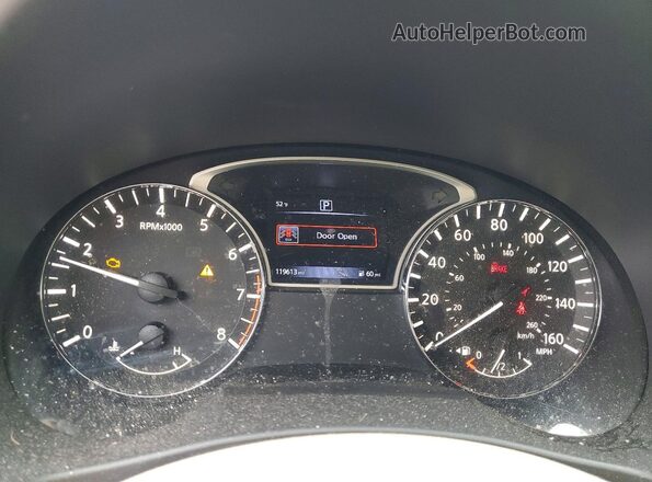 1N4AL3AP5HC267949 2017 NISSAN ALTIMA Красный Вид щитка приборов