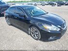 2017 Nissan Altima 2.5 Sr Black vin: 1N4AL3AP5HC474356