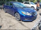 2017 Nissan Altima 2.5 Sr Blue vin: 1N4AL3AP5HN310660