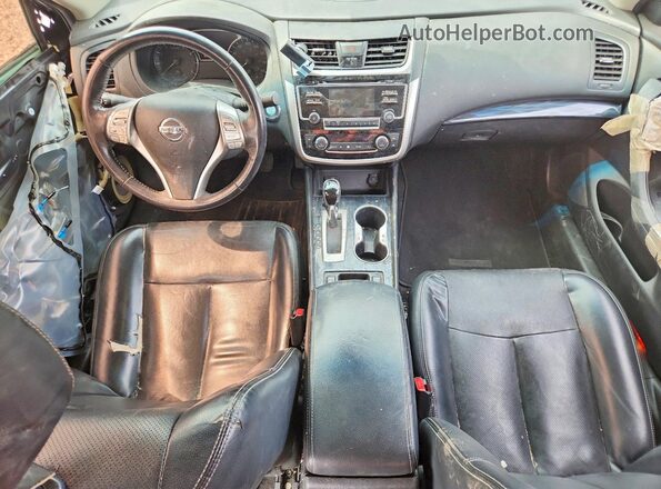 1N4AL3AP5JC215825 2018 NISSAN ALTIMA Gray Dashboard view