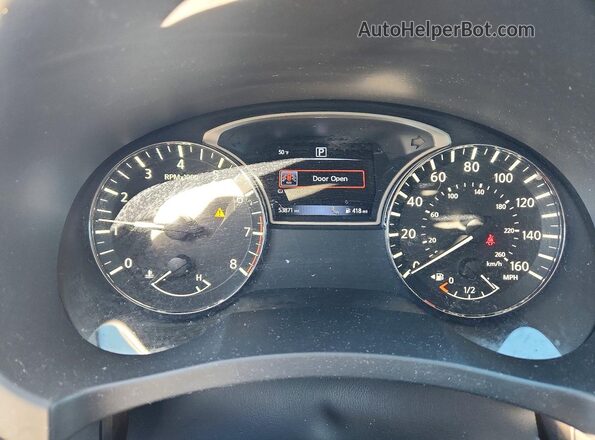 1N4AL3AP6GC199952 2016 NISSAN ALTIMA Black Вид щитка приладів