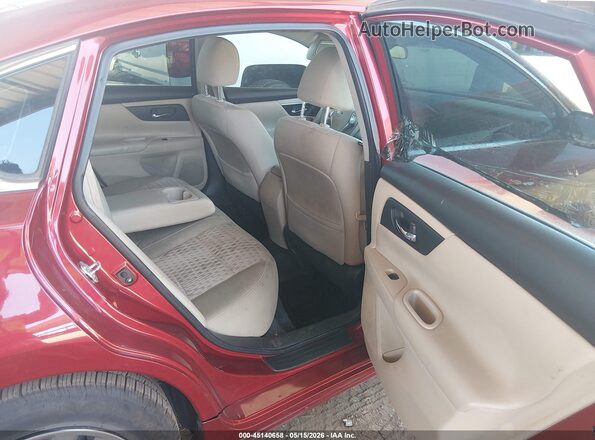 1N4AL3AP6GC275136 2016 NISSAN ALTIMA Red Vista de la etiqueta del VIN
