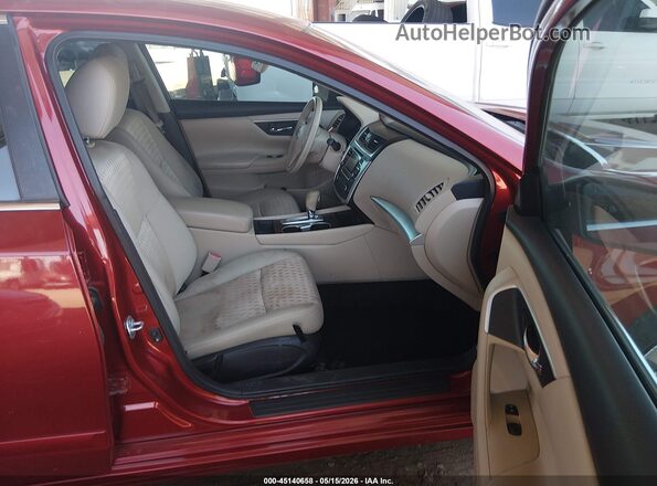 1N4AL3AP6GC275136 2016 NISSAN ALTIMA Red Vista interior delantera