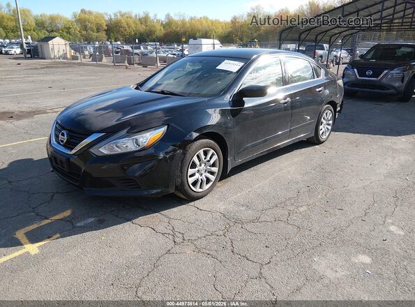 1N4AL3AP6HC238489 2017 NISSAN ALTIMA Черный Передняя левая четверть
