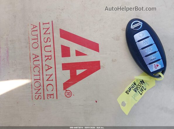 1N4AL3AP6HC238489 2017 NISSAN ALTIMA Черный Вид панели приборов