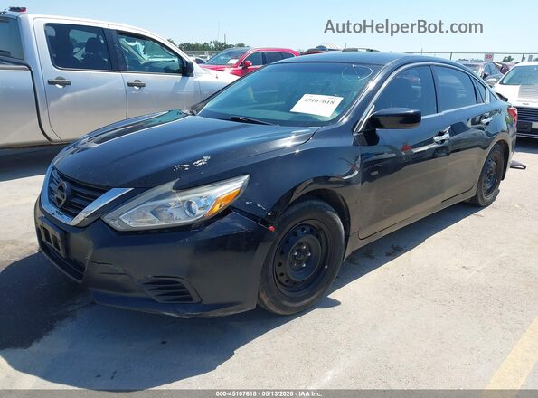 1N4AL3AP6HN305466 2017 NISSAN ALTIMA Black Przód lewy