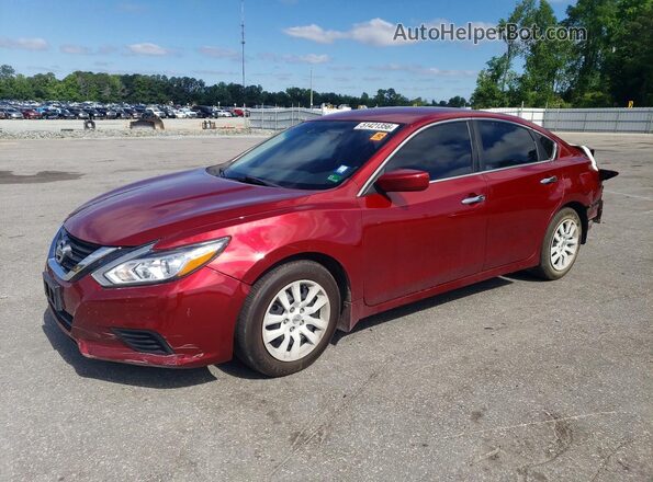 1N4AL3AP6JC176193 2018 NISSAN ALTIMA Красный Передняя левая четверть