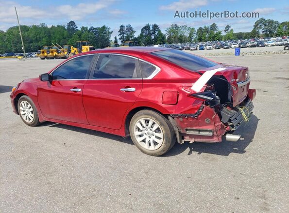 1N4AL3AP6JC176193 2018 NISSAN ALTIMA Красный Задняя левая четверть