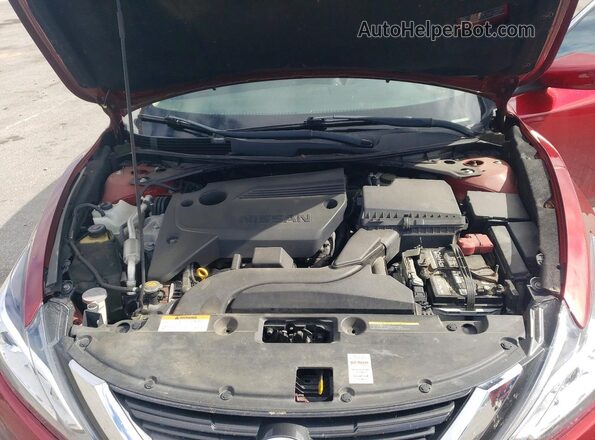 1N4AL3AP6JC176193 2018 NISSAN ALTIMA Красный Вид задней части салона