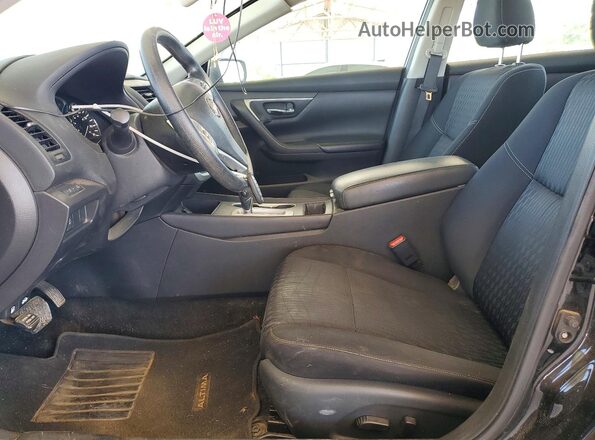 1N4AL3AP6JC202145 2018 NISSAN ALTIMA Черный Вид салона спереди