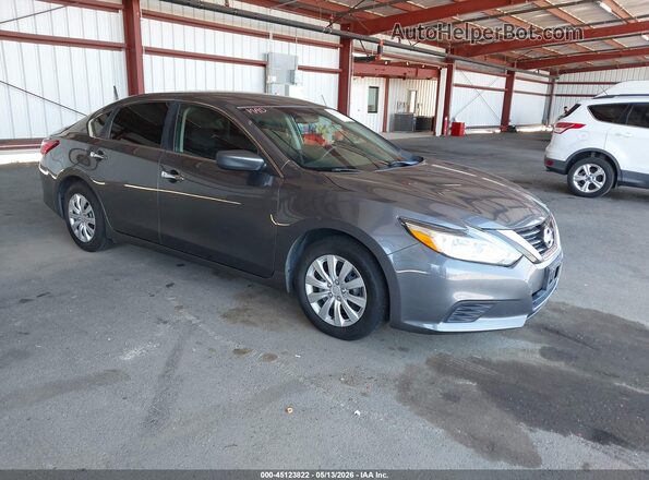 1N4AL3AP6JC242824 2018 NISSAN ALTIMA Серый Передняя правая четверть