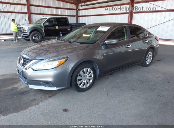 1N4AL3AP6JC242824 2018 NISSAN ALTIMA Серый Передняя левая четверть