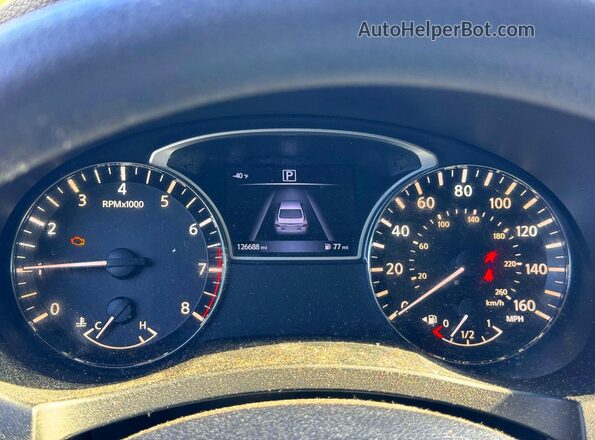 1N4AL3AP7GC186935 2016 NISSAN ALTIMA Gray Vista del salpicadero