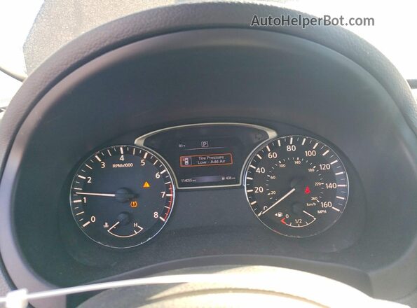 1N4AL3AP7GN309203 2016 NISSAN ALTIMA Черный Вид щитка приборов