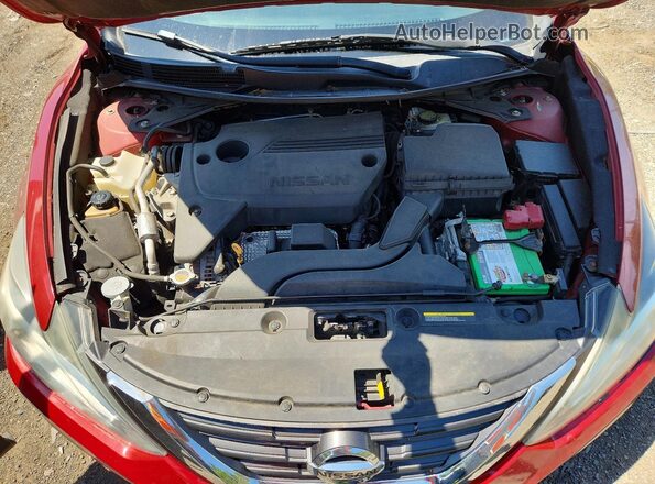 1N4AL3AP7GN313669 2016 NISSAN ALTIMA Red უკანა სალონის ხედი