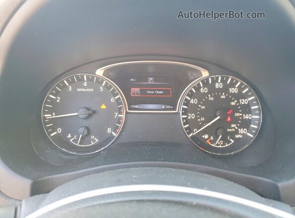 1N4AL3AP7GN333016 2016 NISSAN ALTIMA White Widok zestawu wskaźników