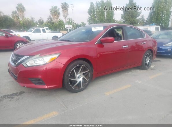 1N4AL3AP7GN376741 2016 NISSAN ALTIMA Red Передня ліва чверть