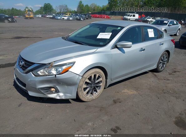 1N4AL3AP7HC228456 2017 NISSAN ALTIMA Серебряный Передняя левая четверть