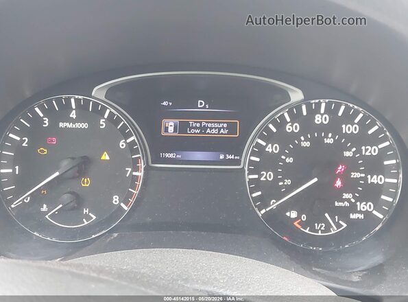 1N4AL3AP7HC253308 2017 NISSAN ALTIMA Gray Вид задніх сидінь