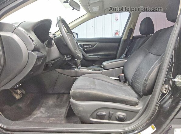 1N4AL3AP7HC283893 2017 NISSAN ALTIMA Black წინა სალონის ხედი