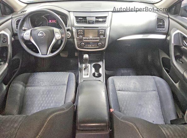 1N4AL3AP7HC283893 2017 NISSAN ALTIMA Black წინა პანელის ხედი