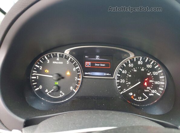 1N4AL3AP7HC293839 2017 NISSAN ALTIMA Silver Սարքավորումների վահանակի տեսք