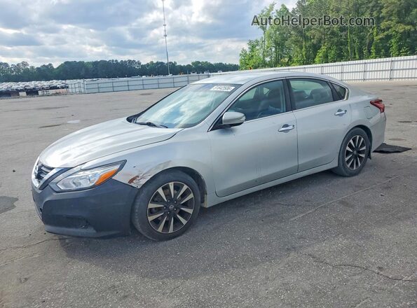 1N4AL3AP7JC216457 2018 NISSAN ALTIMA Silver წინა მარცხენა ხედი სამი მეოთხედიდან