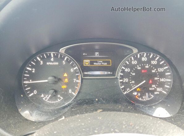 1N4AL3AP7JC256893 2018 NISSAN ALTIMA Белый Вид щитка приборов