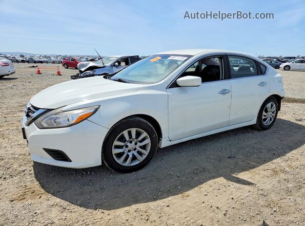1N4AL3AP8GC141910 2016 NISSAN ALTIMA White წინა მარცხენა ხედი სამი მეოთხედიდან
