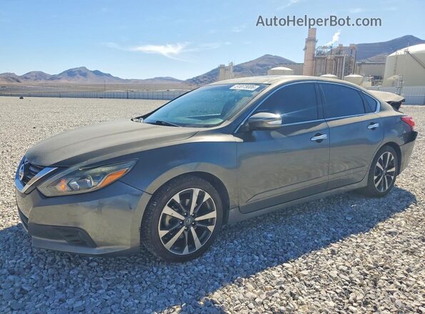 1N4AL3AP8GC206206 2016 NISSAN ALTIMA Gray წინა მარცხენა ხედი სამი მეოთხედიდან