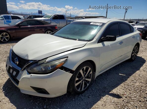 1N4AL3AP8GC271895 2016 NISSAN ALTIMA White წინა მარცხენა ხედი სამი მეოთხედიდან